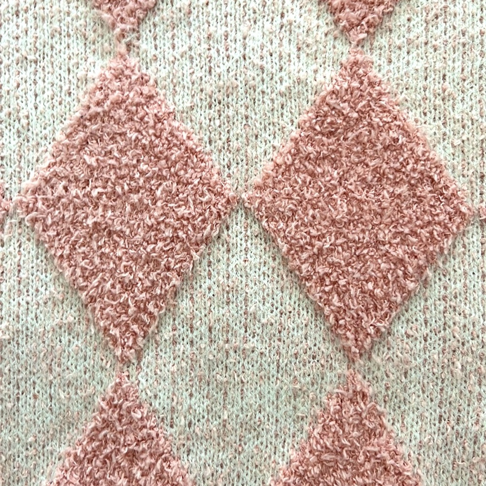 Pink cropped sweater - Picture 2 of 2